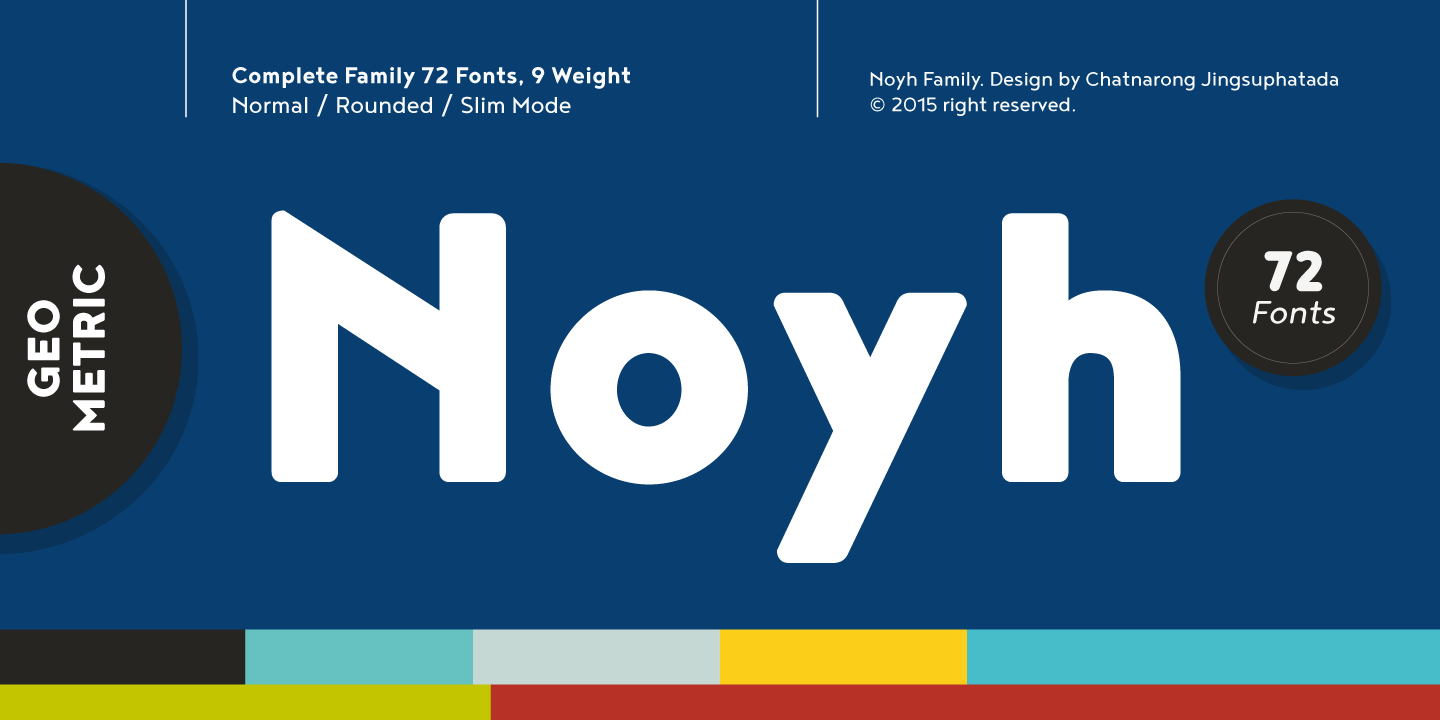 Пример шрифта Noyh #17